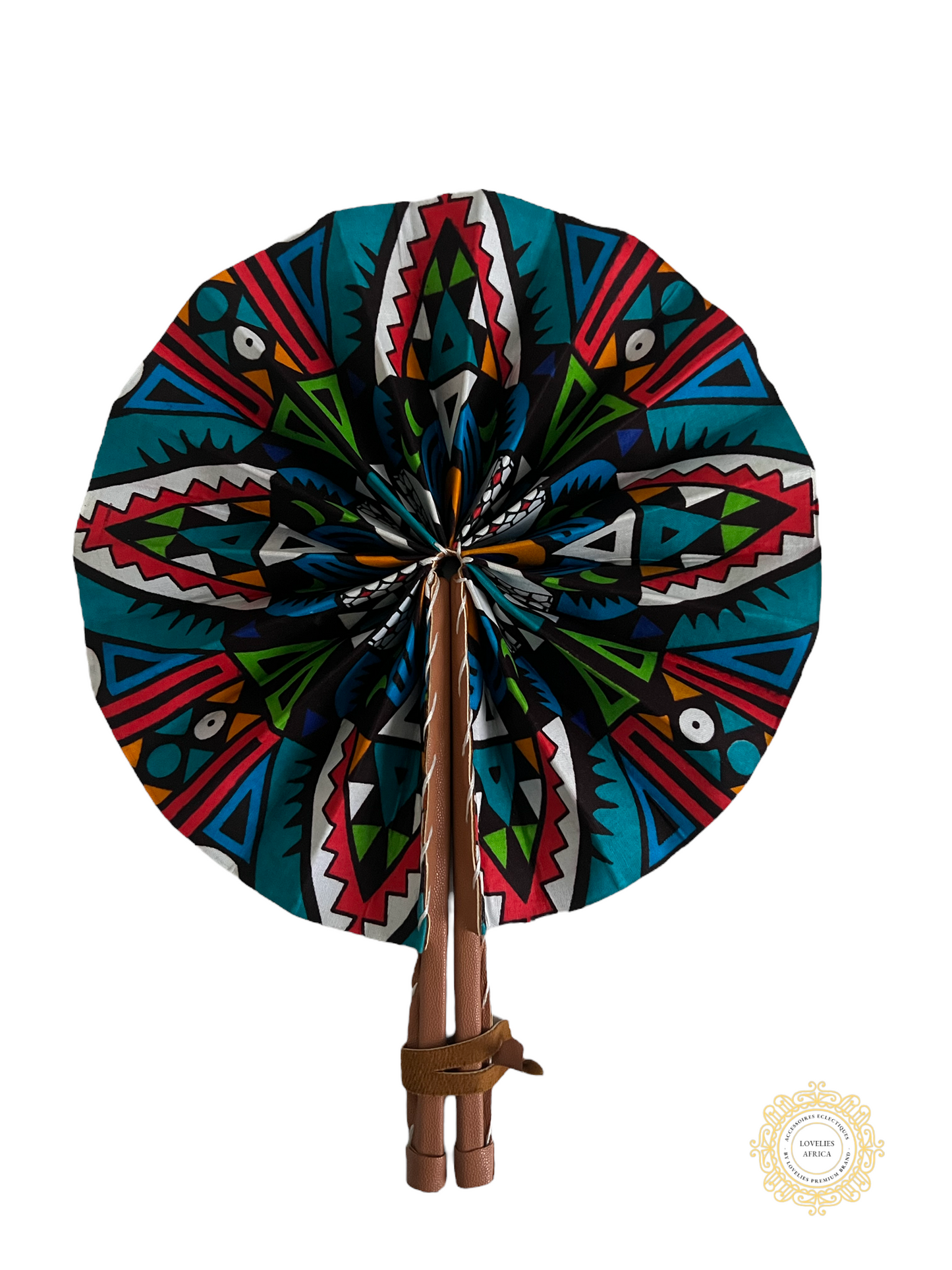 Handmade wax fan